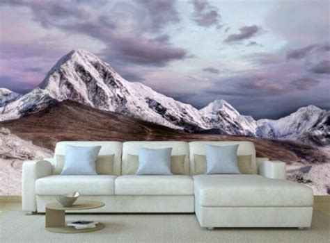 Himalaya Mountains 3d Mural Photo Wallpaper Decor Large Paper Wall For