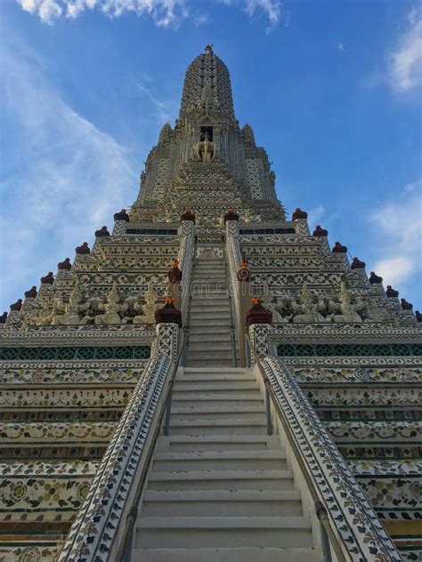 Wat Arun Also Known As Temple Of Dawn Bangkok Stock Photo Image Of