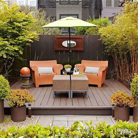 Small Simple Outdoor Living Spaces Better Homes And Gardens