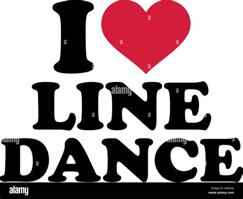 Line Dance Country Stock Vector Images Alamy