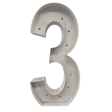 Marquee Letters Numbers