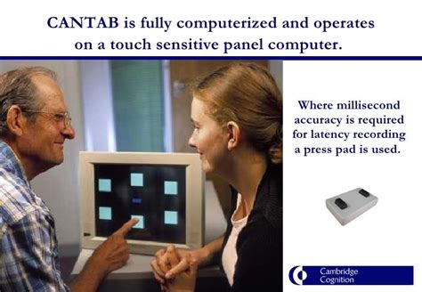 Cantab Test Review
