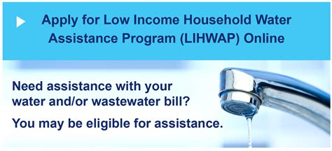 Low Income Household Water Assistance Program Maryland Department Of