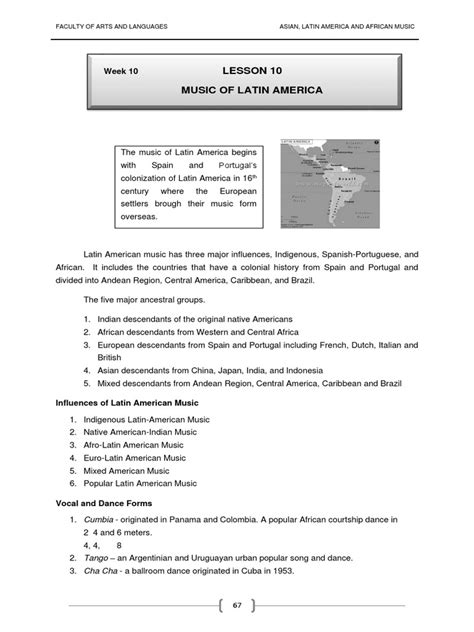 Latin American Music Pdf Jazz Latin America