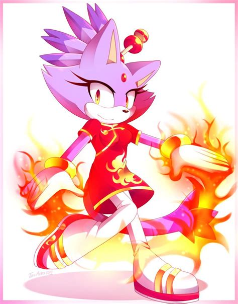 Blaze The Cat Sonic Anime