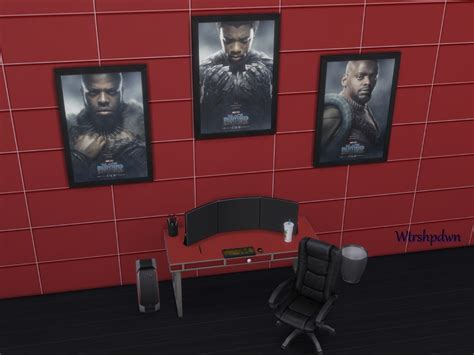 The Sims Resource Men Of Black Panther Posters