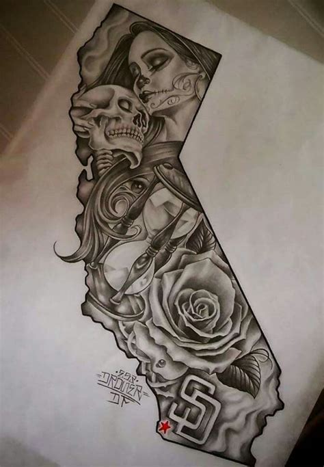 Young California San Diego Tattoo Design Tattoos Sleeve Tattoos