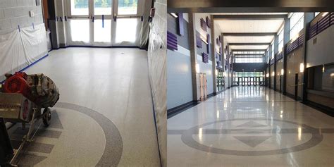 How often do you pay attention to the surfaces you're walking across? Terrazzo Restoration - Klein & Co