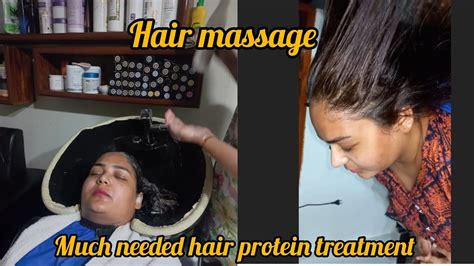 So Relaxed After Hair Protein Treatment 50 Off At Alexa Beauty Salon Latifabad Hyderabad