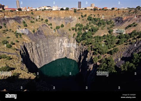 Big Hole Diamond Mine Kimberly Northern Cape South Africa Stock Photo