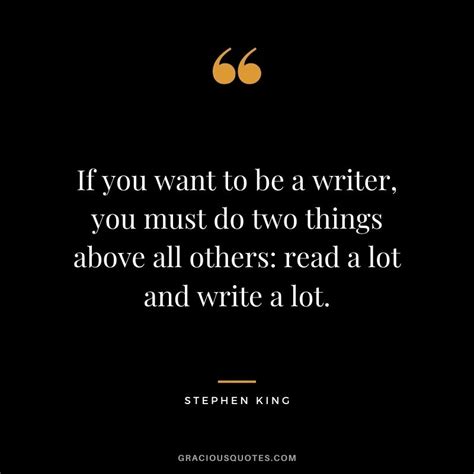 Stephen King Quotes On Life Writing