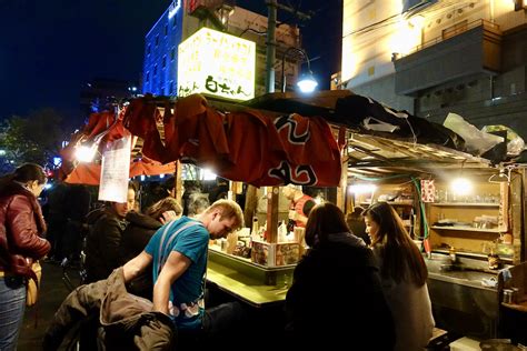 Yatai In Fukuoka Have A Meal At A Traditional Open Air Food Stall E