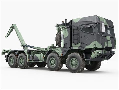 Rmmv Hx3 Tactical Military Truck 8x8 3d Model Cgtrader