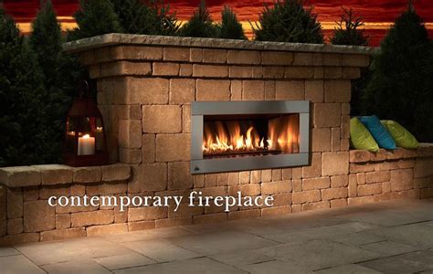 Pin By Jossy On Interlocking Outdoor Gas Fireplace Outdoor Fireplace