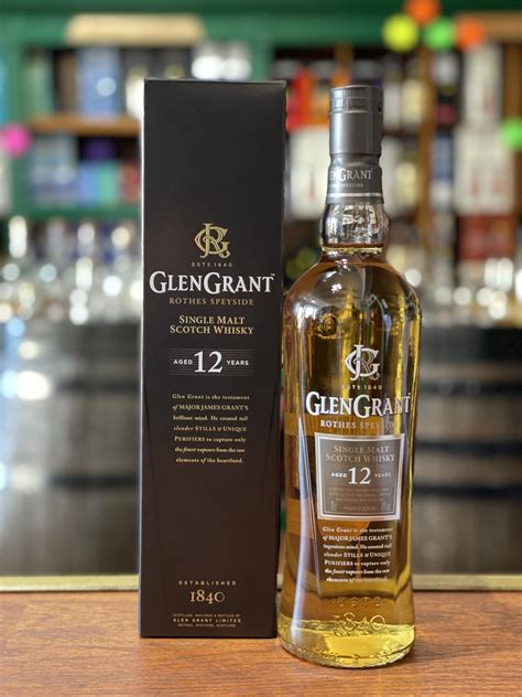 Glen Grant 12 Years Old Single Malt Scotch Whisky 70cl The Whisky