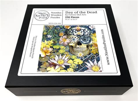 Day Of The Dead Wooden Jigsaw Puzzle Nautilus Puzzles