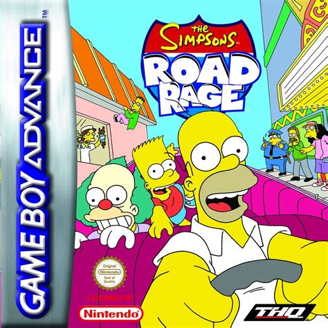 The Simpsons Road Rage Videojuego Ps2 Game Boy Advance Xbox Y