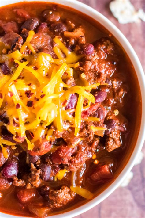 I had some leftover vegan beef crumbles from a different recipe and decided to. Ground Beef Chili | Recipe | Ground beef chili, Best easy chili recipe, Chili recipes
