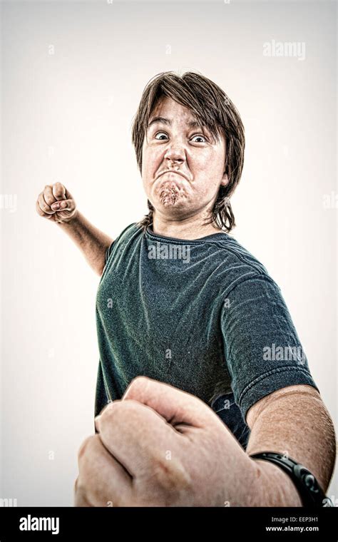 Two Angry People Face To Face Hi Res Stock Photography And Images Alamy