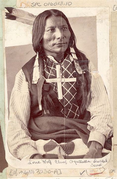 Lone Wolf Oglala 1872 Old Photos Oglala Sioux Research Dakota