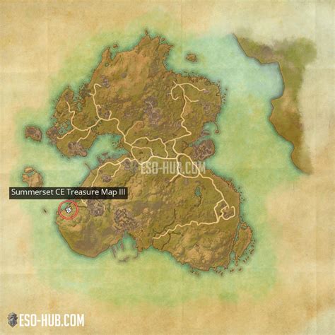 Summerset Ce Treasure Map Iii Eso Hub Elder Scrolls Online