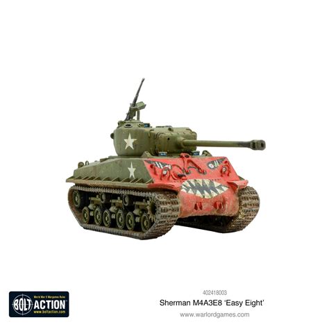Bolt Action Sherman M4a3e8 Easy Eight At Mighty Ape Australia