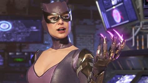 Injustice 2 Catwoman Get To Level 9 Change Metallic Arm Gear Youtube