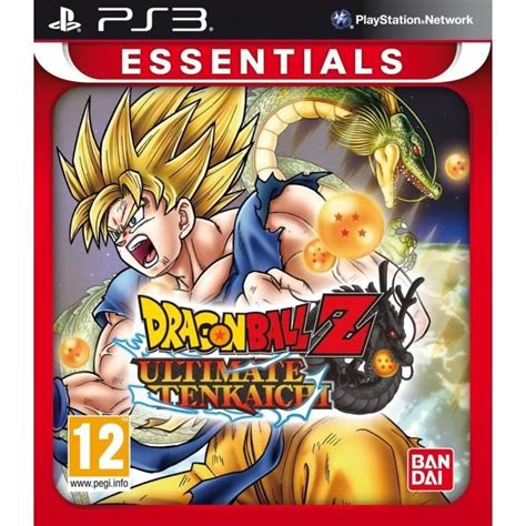 Dragon Ball Z Ultimate Tenkaichi Essentials Jeu Ps3 Achat Vente Jeu