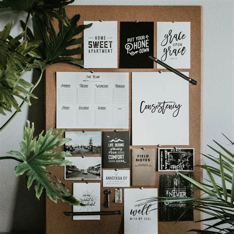 Power Word Ideas With Printables And Getting Consistent Cork Board