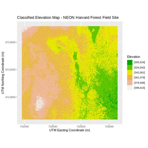 Introduction To Geospatial Raster And Vector Data With R Plot Raster Data