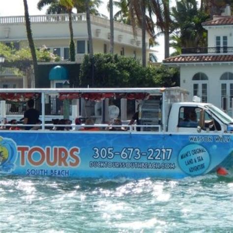 Duck Tours South Beach Tickets Tiqets