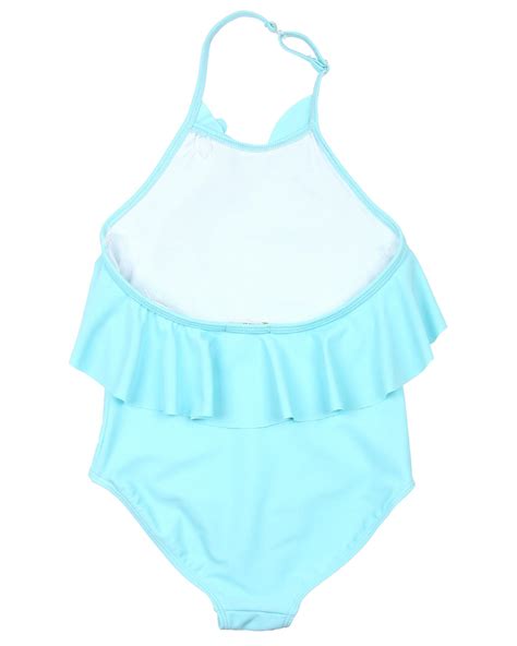 Kate Mack Girls Ice Cream Social Swimsuit With Flounce Biscotti And