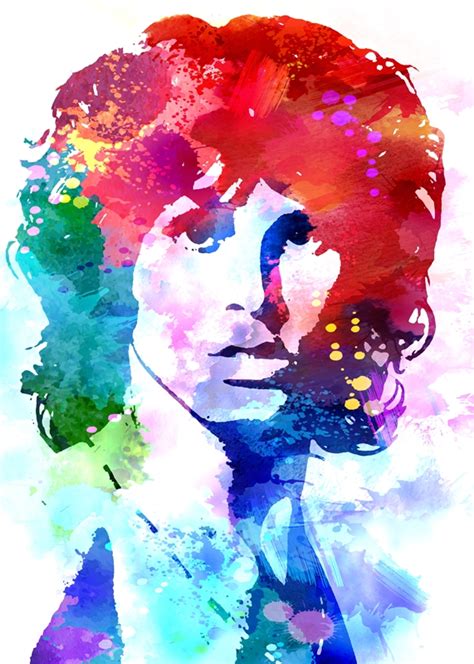 Jim Morrison Posters And Prints By Masdian Watercolor Printler