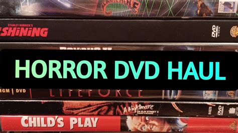 Horror Dvd Haul Youtube