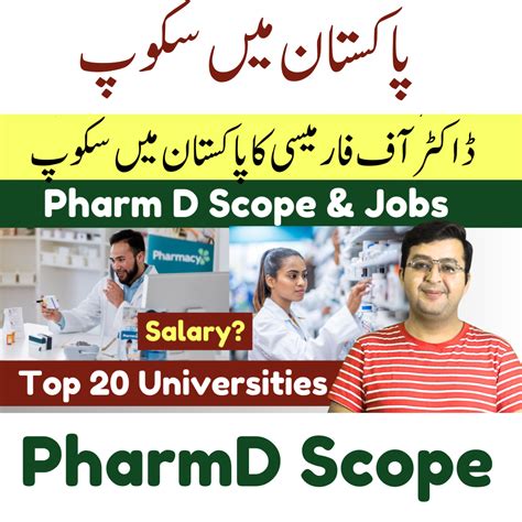 Doctor Of Pharmacy Pharm D Scope In Pakistan Salary And Universities
