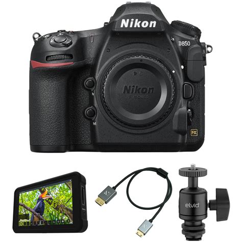 Nikon D850 Dslr Camera Body With Pro Monitoring Kit Bandh Photo