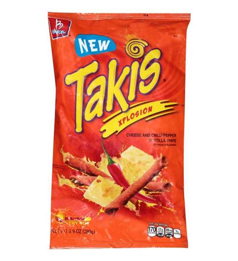 Barcel Takis Xplosion Tortilla Chips 99 Oz