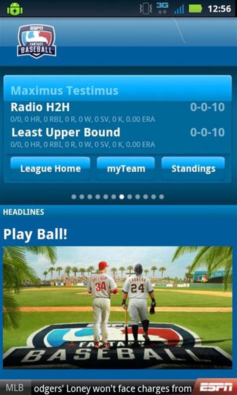 Play espn fantasy baseball for free. New App ESPN Fantasy Baseball 2012 Is Out Now, Manages ...