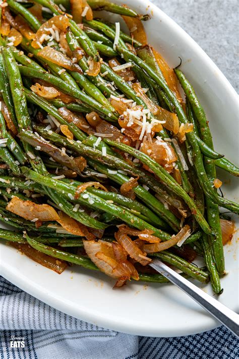 Roasted French Green Beans Slimming Eats Recipe