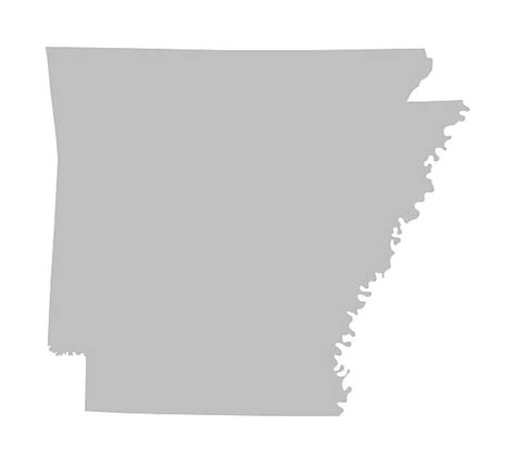 State Of Arkansas Outline Stock Photos Pictures And Royalty Free Images