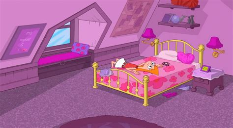 Image Candace Lying On Her Bed In Cranius Maximus Phineas And