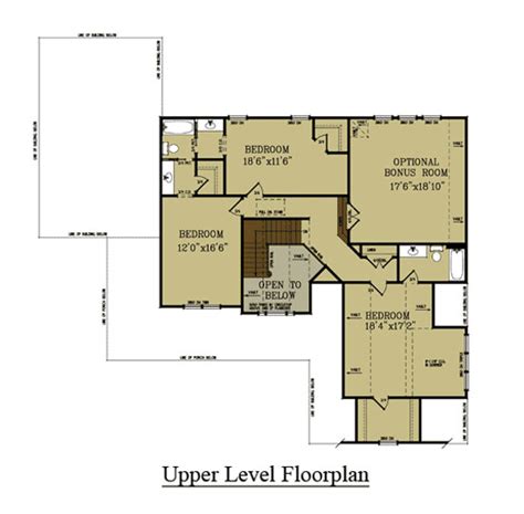 4 Bedroom Farmhouse Floor Plan Master Bedroom On Main Level