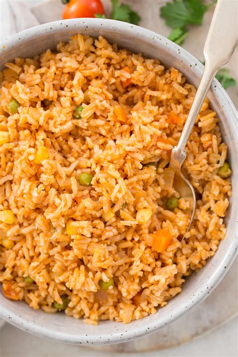 Homemade Spanish Rice Mexican Rice Recipe Bellyrulesthemind Sexiz Pix