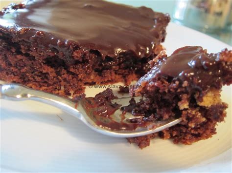 Schneller saftiger Schokokuchen ohne Eier
