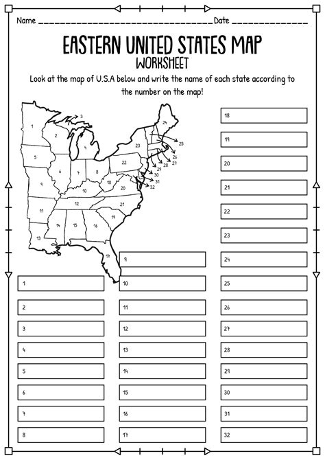 13 Best Images Of United States Worksheets 5th Grade 50 United States