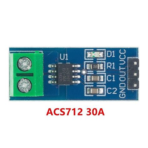 Hall Current Sensor Module Acs712 Module 5a 20a 30a Hall Current Sensor