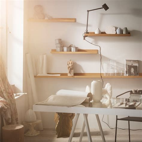 Subito a casa e in tutta sicurezza con ebay! MÅLERÅS Mensola per quadri - bambù - IKEA