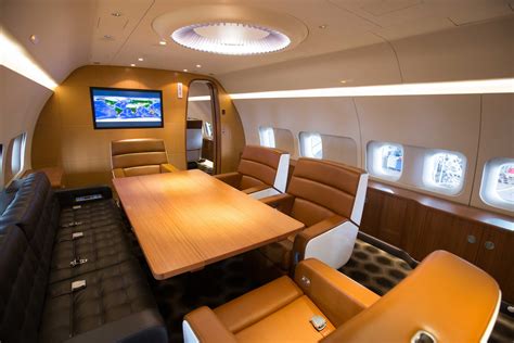 Bbj Private Aircraft Interior Marc Newson Ltd