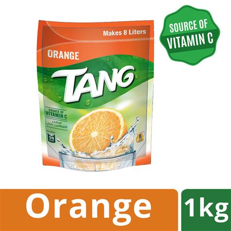 Tang Instant Drink Orange 1kg Powdered Drink Lulu Ksa