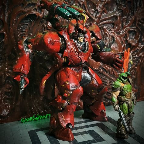 Gameqraft Davoth The Dark Lord Doom Eternal 3d Printed Figure